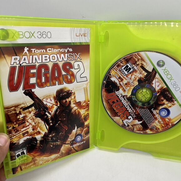 Tom Clancy's Rainbow Six: Vegas 2 (Microsoft Xbox 360, 2008) CIB W/ Bonus Disc - Picture 5 of 9